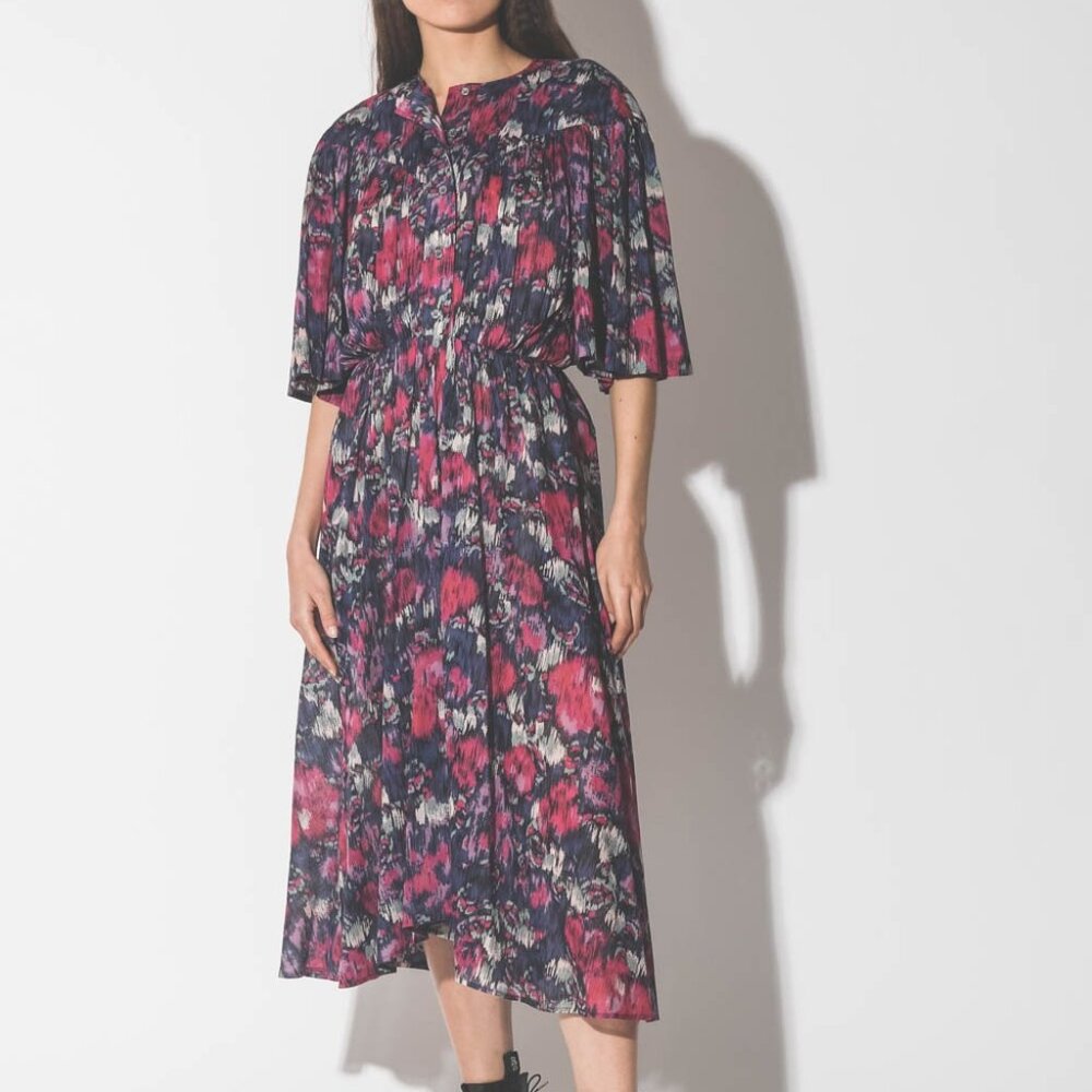 Isabel Marant Etoile Maggy Dress in Faded Night Size 6